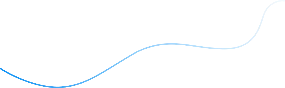 blue waveform display